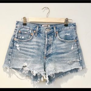 Agolde Parker vintage short in swap meet size 27